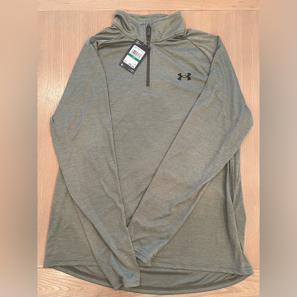 UA Mens long sleeve 1/4 zip